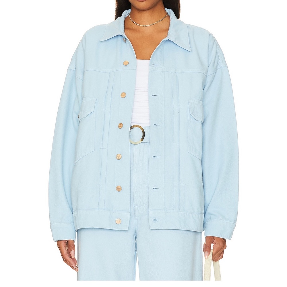 NEW: Mother the Big Bite Jacket in Blue Barrymore (SNACKS!) in Size S